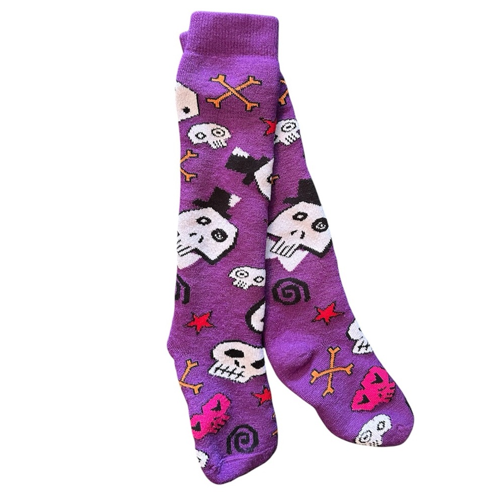 WIGWAM Kids Merino Wool Patterned Purple Socks
